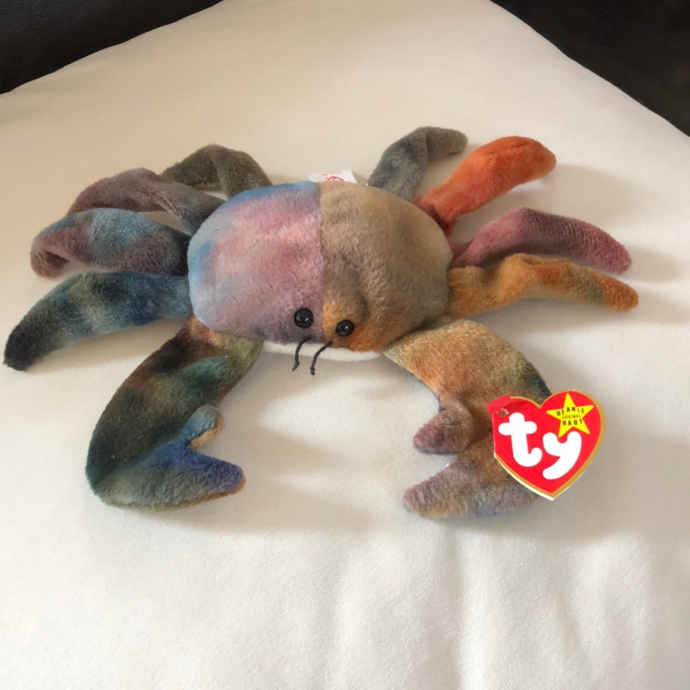 Claude the crab Beanie Baby